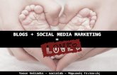 Blogs + Social Media Marketing = LOVE