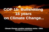 COP15,Bullshitting 15 Years On Climate Change