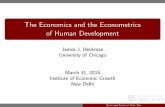 The Economics and Econometrics of Human Development