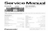 Panasonic SA-AK450P SA-AK450PC - Manual de servicio