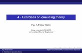 7 - Exercises on Queueing Theory