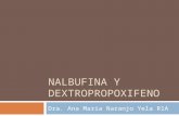 nalbufina y  dextropopoxifeno