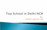 Top schools in delhi ncr