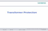 Transformer Protection - SIEMENS
