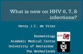 What is new on HHV 6,7,8 infections?, Henry J.C. de Vries