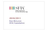 Ron McLaren SFIA in 2010 & 2011