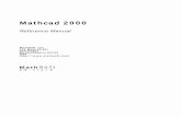 Math Cad 2000 Reference Manual