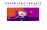 The Law of Digit Balance