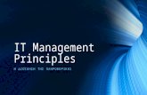 IT  management principles - Prince 2 and ITIL Frameworks (Greek)