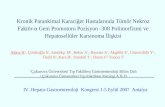 Kronik Parankimal Karaciğer Hastalarında Tümör Nekroz Faktör-α Geni Promotoru Pozisyon