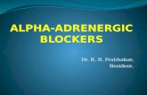 Alpha adrenergic blockers