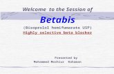 Betabis (Bisoprolol).ppt