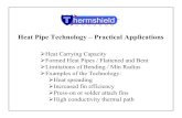Heat Pipe Technology - Practical Applications - Overview With Examples