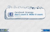 Social Media World 2013 - Βακιρτζή Bανέσα: Facebook Strategy: Don’t count it, make it count
