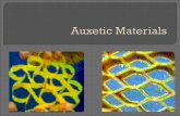Auxetic materials
