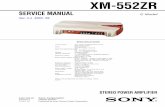 Sony Xm 552zr