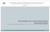 Manila Workshop Strategies for web data dissemination