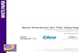 Best Practices for File Sharing