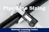 Pipe line sizing