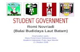 Student government  balai budidaya laut batam