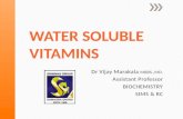 Watre soluble vitamin B12 ppt Lecture 5 BIOCHEMISTRY vkunder637@gmail.com