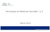 Tecnología de Motores Hyundai!!