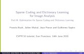 CVPR2010: Sparse Coding and Dictionary Learning for Image Analysis: Part 3: Optimization Techniques for Sparse Coding