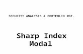 Portfolio theory-sharpe-index-model 1