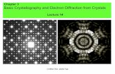 Basic Crystallography and Electron Diffraction From Crystals