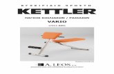 Manual Vario 7411-800 Kettler