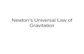 Newtons Universal Law of Gravitation. Factors Affecting the Gravitational Force mass distance.