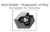 Enro RubikExponent of Play by Natalie M. Rosinsky.