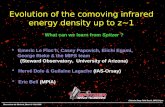Evolution of the comoving infrared energy density up to z~1 * Emeric Le Floch, Casey Papovich, Eiichi Egami, George Rieke & the MIPS team (Steward Observatory,