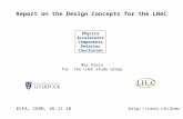 Report on the Design Concepts for the LHeC Physics Accelerator Components Detector Conclusion Max Klein for the LHeC Study Group ECFA, CERN, 26.11.10.