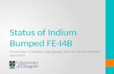 Status of Indium Bumped FE-I4B Richard Bates, Craig Buttar, Kate Doonan, John Lipp, Thomas McMullen 28/03/2014.