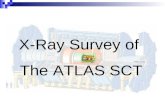 X-Ray Survey of The ATLAS SCT. The ATLAS Semi-Conductor Tracker.