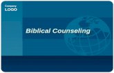 Company LOGO Biblical Counseling. Counseling What?