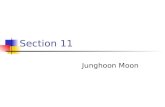 Section 11 Junghoon Moon. Contents Multiple Regression One-way Anova Two-way Anova