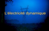 Lélectricité dynamique. Le courant électrique Quantité de charges électriques qui passent dans un conducteur pendant un intervalle de temps donné. I =