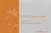 ACTIVITES NATURE & PATRIMOINE L’ Ξ COL Ξ buissonnière