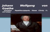Johann Wolfgang von Goethe (Christina Papakitsu-Jujopulu, Klasse C3/ „¬¾· “3, ±¸.“±´®)