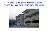 4tes.SYKEON GYMNASIUM THESSALONIKI-GRIECHENLAND. …308 SCHÜLER…
