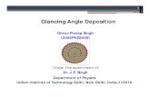 Glancing Angle Deposition Method (GLAD)