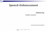 Algorithm Speech Enhancement