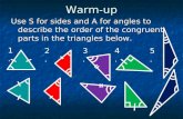 Proving Triangles Congruent - SSS & SAS (1)