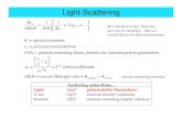 Light Scattering MIT