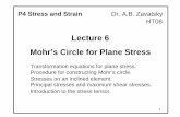 Mohr's Circle for Plane Stress