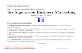 Six Sigma and Business Marketing Feb05