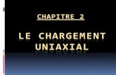 Chapitre 2 - Le Chargement Uniaxial