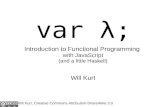 Intro to Functional Programming Workshop (code4lib)